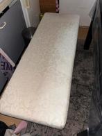 Bankje voor eettafel 140 lang, Huis en Inrichting, Ophalen, 125 cm of meer, Zo goed als nieuw, Stof