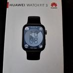 Huawei Watch Fit 3 - ZGAN, Zwart, Ophalen of Verzenden, Zo goed als nieuw, Conditie