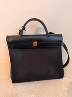 Hermes Herbag, Sieraden, Tassen en Uiterlijk, Tassen | Damestassen, Ophalen of Verzenden, Zo goed als nieuw, Zwart, Handtas