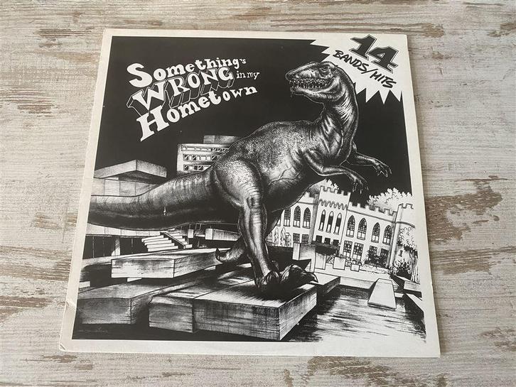 Something's wrong in my hometown LP [1320], Cd's en Dvd's, Vinyl | Rock, Zo goed als nieuw, Poprock, 12 inch, Ophalen of Verzenden