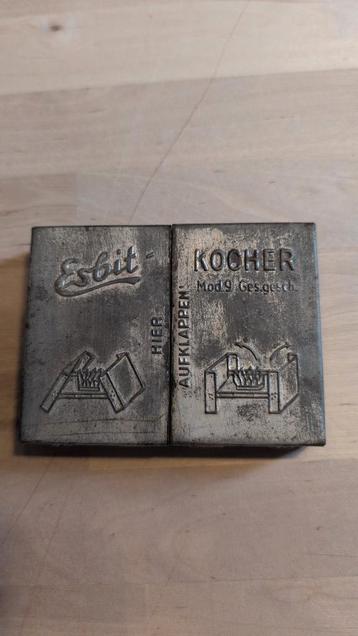 Esbit Kocher Mod 9 - originele ww2 beschikbaar voor biedingen