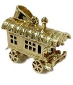 GEZOCHT 14k gouden woonwagen hanger, Ophalen of Verzenden, Nieuw, Goud, Goud