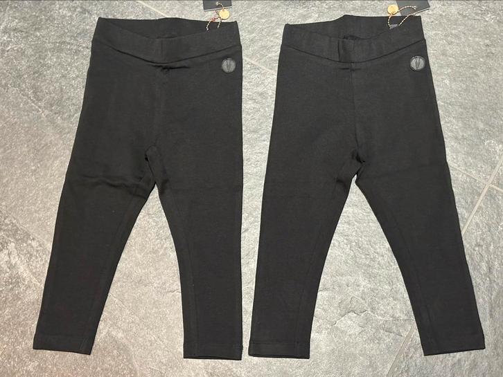 NIEUW twee mooie zwarte leggings mt 86 Levv (€36) a1, Kinderen en Baby's, Babykleding | Maat 86, Nieuw, Meisje, Broekje, Ophalen of Verzenden