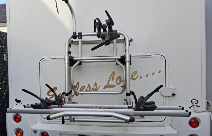 Fietsendrager liftsysteem Fiamma, Auto diversen, Fietsendragers, 2 fietsen, Brede banden, Elektrische fiets, Ophalen