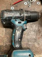 Makita DDF470 14,4V Schroefmachine, Gebruikt, Variabele snelheid, Ophalen of Verzenden, Boor- en Schroefmachine