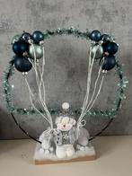 Kerst decoratie sneeuwpop blauw met verlichting, Diversen, Ophalen, Nieuw