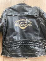 Leren  jas Harley davidson, Ophalen, Zwart, Maat 56/58 (XL), Harley Davidson