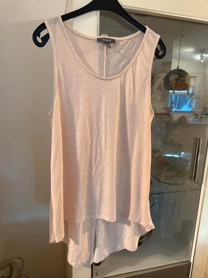 Primark Top - Maat M - roze, Kleding | Dames, Tops, Zo goed als nieuw, Maat 38/40 (M), Beige, Zonder mouw, Ophalen of Verzenden