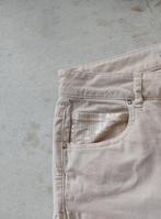 Beige/licht zalmkleurige stretch broek, maat 42, Ophalen of Verzenden, Zo goed als nieuw, Overige kleuren, W33 - W36 (confectie 42/44)