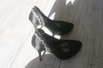 naaldhakken zwart 37, Kleding | Dames, Schoenen, Pumps, Verzenden, Zwart, Zo goed als nieuw