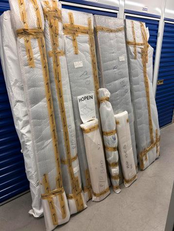 Ikea Hopen tweepersoons bedframe + matrassen - afbeelding 3