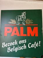 Palm reclame bord kunstof Belgisch bier, Verzamelen, Merken en Reclamevoorwerpen, Reclamebord, Gebruikt, Ophalen of Verzenden