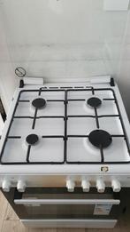 Wit Enventum gasfornuis (alleen ophalen), Witgoed en Apparatuur, Gebruikt, Gas, Vrijstaand, 85 tot 90 cm