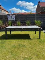 Tuintafel, Ophalen, Zo goed als nieuw, Rechthoekig, Aluminium