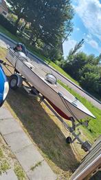 Visboot met 9.9 pk motor, Watersport en Boten, Ophalen of Verzenden, Gebruikt, Overige typen, Motorboot