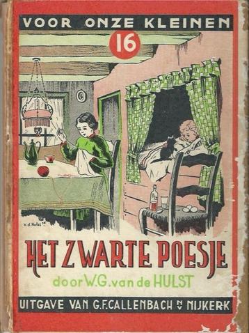 Het Zwarte Poesje - W.G. Van De Hulst BOEK Vintage beschikbaar voor biedingen