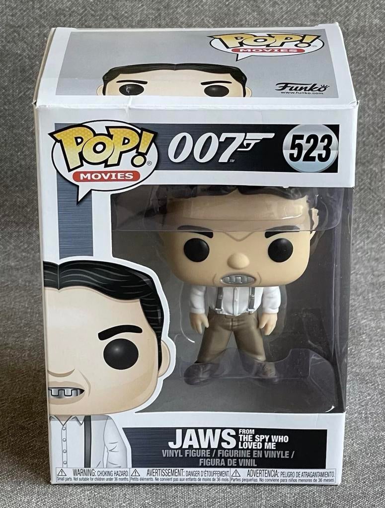 James Bond | 007 Spy Who Loved Me | Jaws #523 | Funko Pop, Ophalen of Verzenden, Nieuw