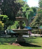 Oud roestlook Engelse fontein, Tuin en Terras, Waterpartijen en Fonteinen, Ophalen of Verzenden, Nieuw, Beton, Fontein