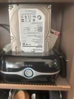 Seagate Barracuda 1TB HDD + Dock Station, Computers en Software, Harde schijven, Intern, Gebruikt, HDD, Ophalen of Verzenden