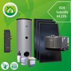 Zonneboiler compleet: 300 liter 3 collectoren en warmtepomp, Ophalen of Verzenden, Nieuw
