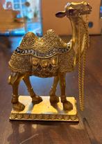 Nieuwe Resin gouden Kameel beeld, Verzamelen, Beelden en Beeldjes, Ophalen of Verzenden, Nieuw, Dier