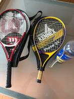 Tennis racket wilson federer /rucanor met hoes, Ophalen, Zo goed als nieuw, Racket, Wilson
