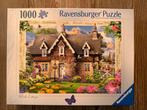 Legpuzzel Ravensburger Hillside Cottage 1000 stukjes, Ophalen of Verzenden, 500 t/m 1500 stukjes, Zo goed als nieuw