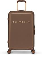 ✅NIEUW✅ SUITSUIT Fab Seventies koffer 66 cm | Cocoa Brown, Ophalen of Verzenden, Nieuw, Hard kunststof, Slot