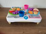Fisher-Price Leerplezier Dek-Je-Tafeltje Snackbordje, Ophalen of Verzenden, Zo goed als nieuw, Speelset, Met geluid