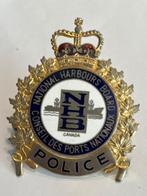 Orig. National Harbours Board Police badge – Canada – NHB, Verzenden, Overige soorten, Overige gebieden, Embleem of Badge