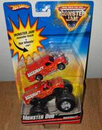 Hot Wheels Monster Jam DUO BACKDRAFT 2-pack 1/64 (2), Ophalen of Verzenden, Nieuw, Auto