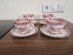 Seltmann Weiden Theresia Rood - 4 kopjes & 4 schotels, Ophalen of Verzenden