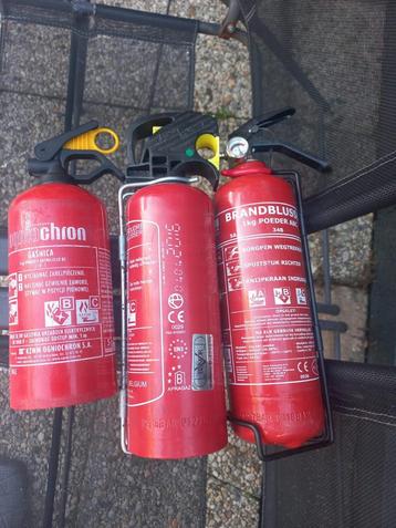 Brandblussers - 3 stuks beschikbaar voor biedingen