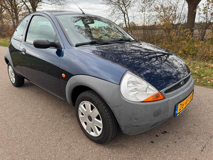 Ford Ka 1.3 I 44KW 2005 Blauw, Auto's, Ford, Bedrijf, Ka, Airbags, Airconditioning, Bluetooth, Metallic lak, Radio, Benzine, Euro 4