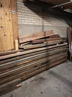 Grote partij hardhout, Doe-het-zelf en Verbouw, Hout en Planken, Ophalen of Verzenden, 25 tot 50 mm, 300 cm of meer, Overige houtsoorten
