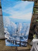 3 grote canvas schilderijen voor buiten, Ophalen, Gebruikt