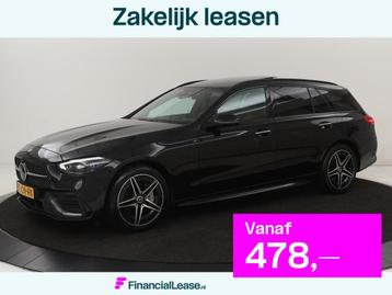 Mercedes-Benz C-klasse 300e AMG Line | Panoramadak | Trekhaa beschikbaar voor biedingen