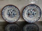 2 antieke soepborden van Petrus Regout, Antiek en Kunst, Antiek | Servies los, Ophalen of Verzenden