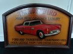 Vintage Thunderbird bord van hout, Auto's, Ophalen of Verzenden, Zo goed als nieuw