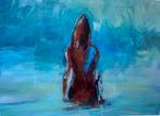 Fotodruk van schilderij ‘Rode Vrouw’ – Pita Snoeck (2002), Ophalen