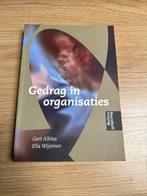 Gedrag in organisaties - Alblas & Wijsman, Ophalen of Verzenden, Gelezen, Management