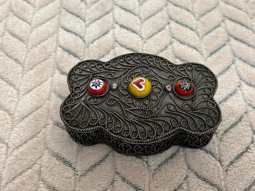 Handgemaakt sieradendoosje afkomstig uit India, Sieraden, Tassen en Uiterlijk, Overige Accessoires, Zo goed als nieuw, Ophalen of Verzenden
