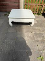 Opuim tafel (gratis), Huis en Inrichting, Tafels | Salontafels, Ophalen, Gebruikt, Vierkant, Minder dan 50 cm