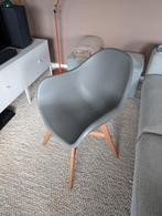 Grijze Kuip stoel (Fanbyn IKEA), Huis en Inrichting, Stoelen, Gebruikt, Ophalen, Hout, Eén