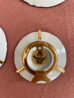 Limoges Goudeville Bordjes - Set van 4, Ophalen of Verzenden, Zo goed als nieuw, Overige materialen