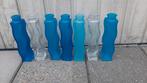 Ikea Skamt kronkelvaasjes 7 stuks, Ophalen, Blauw, Minder dan 50 cm, Glas