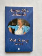 Annie M.G. Schmidt: Wat ik nog weet, Boeken, Biografieën, Gelezen, Annie M.G. Schmidt, Ophalen of Verzenden