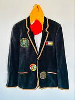 Luxe fluwelen Oeteldonk herenjas, Kleding | Heren, Carnavalskleding en Feestkleding, Maat 52/54 (L), Carnaval, Oeteldonk, Ophalen of Verzenden
