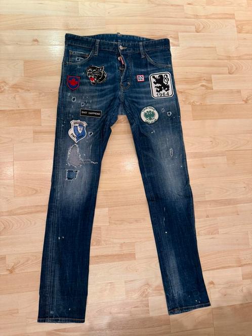 Dsquared2 Cool Guy Jean maat 48, Kleding | Heren, Spijkerbroeken en Jeans, Gedragen, Blauw, Ophalen of Verzenden