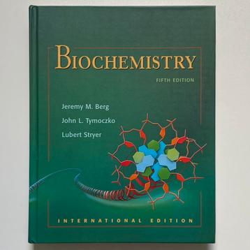 Biochemistry 5th Edition (Berg, Tymoczko, Stryer) beschikbaar voor biedingen
